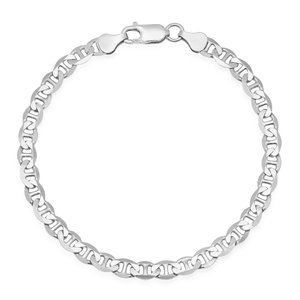 Mens Thick Gucci Mariner Chain Bracelet - 8.5" inches - 925 Italy